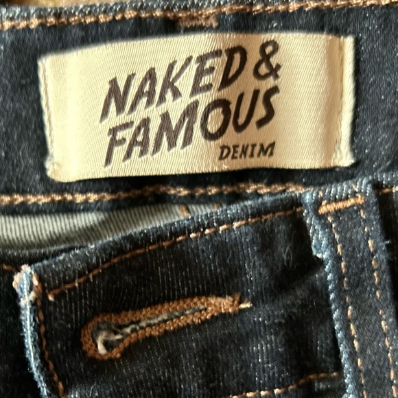 Naked and Famous skinny jeans in active denim size 24 - Picture 8 of 11